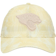 Jacksonville Jaguars New Era Women's Frond 9TWENTY Adjustable Hat Cream | NFL