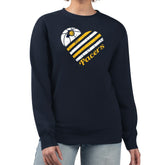 Indiana Pacers G-III 4Her by Carl Banks Women's Heart Graphic Fleece Pullover Sweatshirt Navy - NBA