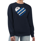 Oklahoma City Thunder G-III 4Her by Carl Banks Women's Heart Graphic Fleece Pullover Sweatshirt Navy - NBA
