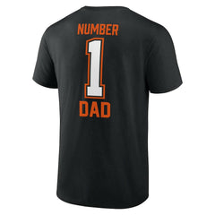 Cincinnati Bengals Father's Day #1 Dad T-Shirt Black | NFL