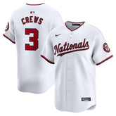 Dylan Crews Washington Nationals Nike Home Limited Player Jersey - MLB