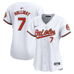 Jackson Holliday Baltimore Orioles Nike Women's Home Limited Player Jersey - MLB