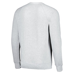 New York Jets Homage Unisex Crest Tri-Blend Crewneck Pullover Sweatshirt White | NFL