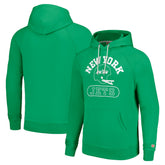 New York Jets Homage Unisex Helmet Tri-Blend Pullover Hoodie Green | NFL