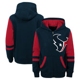 Houston Texans Preschool Stadium Color Block Full-Zip Hoodie Navy | NFL