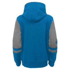 Detroit Lions Preschool Stadium Color Block Full-Zip Hoodie Blue | NFL