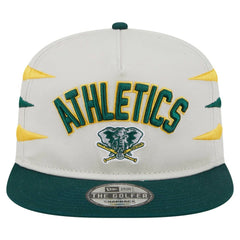 Athletics New Era Iron Golfer Snapback Hat - MLB