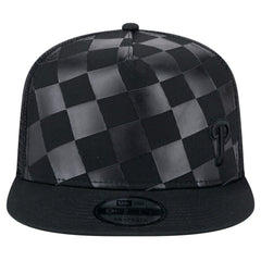 Philadelphia Phillies New Era Score Check 9FIFTY A-Frame Trucker Snapback Hat - MLB