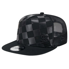St. Louis Cardinals New Era Score Check 9FIFTY A-Frame Trucker Snapback Hat - MLB