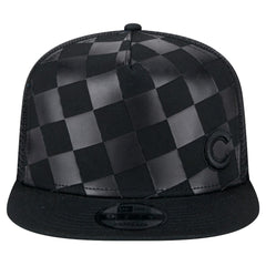 Chicago Cubs New Era Score Check 9FIFTY A-Frame Trucker Snapback Hat - MLB