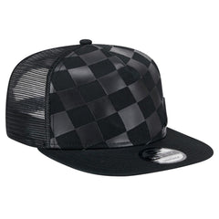 Atlanta Braves New Era Score Check A-Frame Trucker 9FIFTY Snapback Hat - MLB