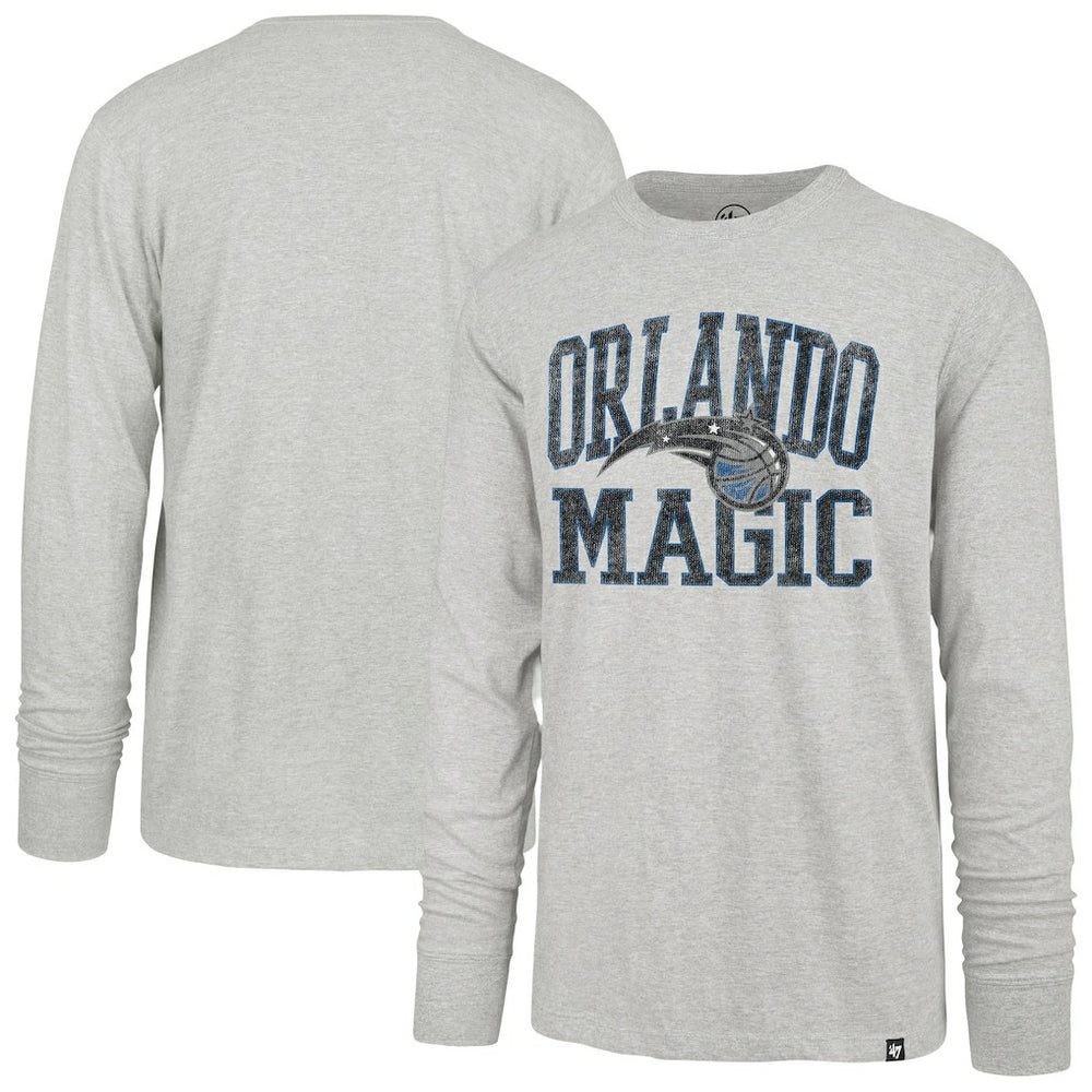Orlando Magic '47 First Rate Franklin Long Sleeve T-Shirt Gray - NBA