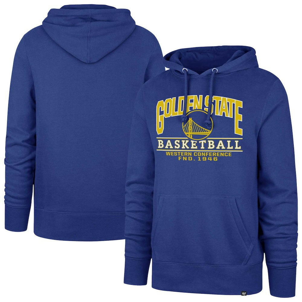 Golden State Warriors '47 Unisex Good Call Headline Pullover Hoodie Royal - NBA