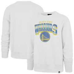 Golden State Warriors '47 Spotlight Headline Pullover Sweatshirt White - NBA