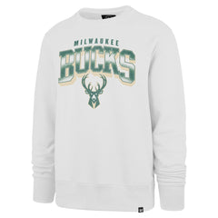 Milwaukee Bucks '47 Spotlight Headline Pullover Sweatshirt White - NBA