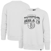 Brooklyn Nets '47 Spotlight Headline Pullover Sweatshirt White - NBA