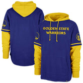 Golden State Warriors '47 Trifecta Shortstop Pullover Hoodie Royal - NBA