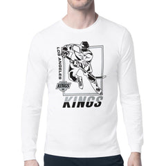 Los Angeles Kings Starter Player Grid Long Sleeve T-Shirt - White - NHL