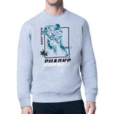 San Jose Sharks Starter Player Grid Fleece Pullover Sweatshirt - Heather Gray - NHL