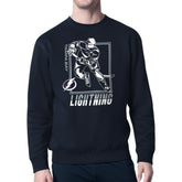 Tampa Bay Lightning Starter Player Grid Fleece Pullover Sweatshirt - Navy - NHL