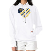 Denver Nuggets G-III 4Her by Carl Banks Women's Heart Pullover Hoodie - White - NBA