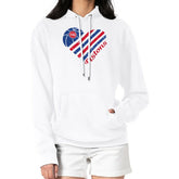 Detroit Pistons G-III 4Her by Carl Banks Women's Heart Pullover Hoodie - White - NBA