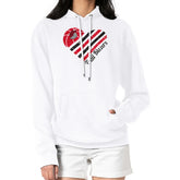Portland Trail Blazers G-III 4Her by Carl Banks Women's Heart Pullover Hoodie - White - NBA
