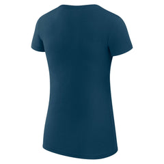 Oklahoma City Thunder G-III 4Her by Carl Banks Women's Super-Slim Fit Lightweight Heart T-Shirt Navy - NBA