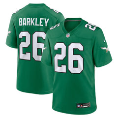 Saquon Barkley Philadelphia Eagles Alternate Game Jersey Kelly Green | Nike for Sale