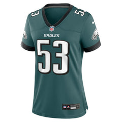 Zack Baun Philadelphia Eagles Women's Game Jersey Midnight Green | Nike for Sale