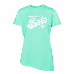 Oklahoma City Thunder Levelwear Women's Birch Sweep T-Shirt Mint - NBA