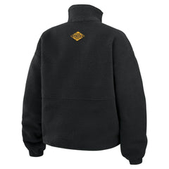 Pittsburgh Penguins WEAR by Erin Andrews Women's Polar Fleece Half-Zip Jacket - Black - NHL