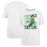 Jayson Tatum Boston Celtics Caricature Player T-Shirt White - NBA