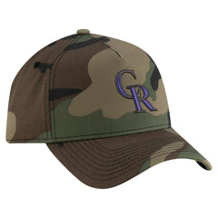 Colorado Rockies New Era Woodland Team Pop 9FORTY A-Frame Adjustable Hat - MLB