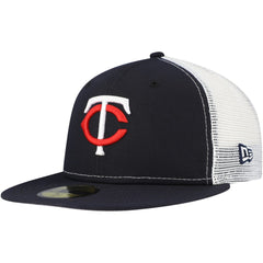 Minnesota Twins New Era Team Color 59FIFTY Trucker Fitted Hat - MLB