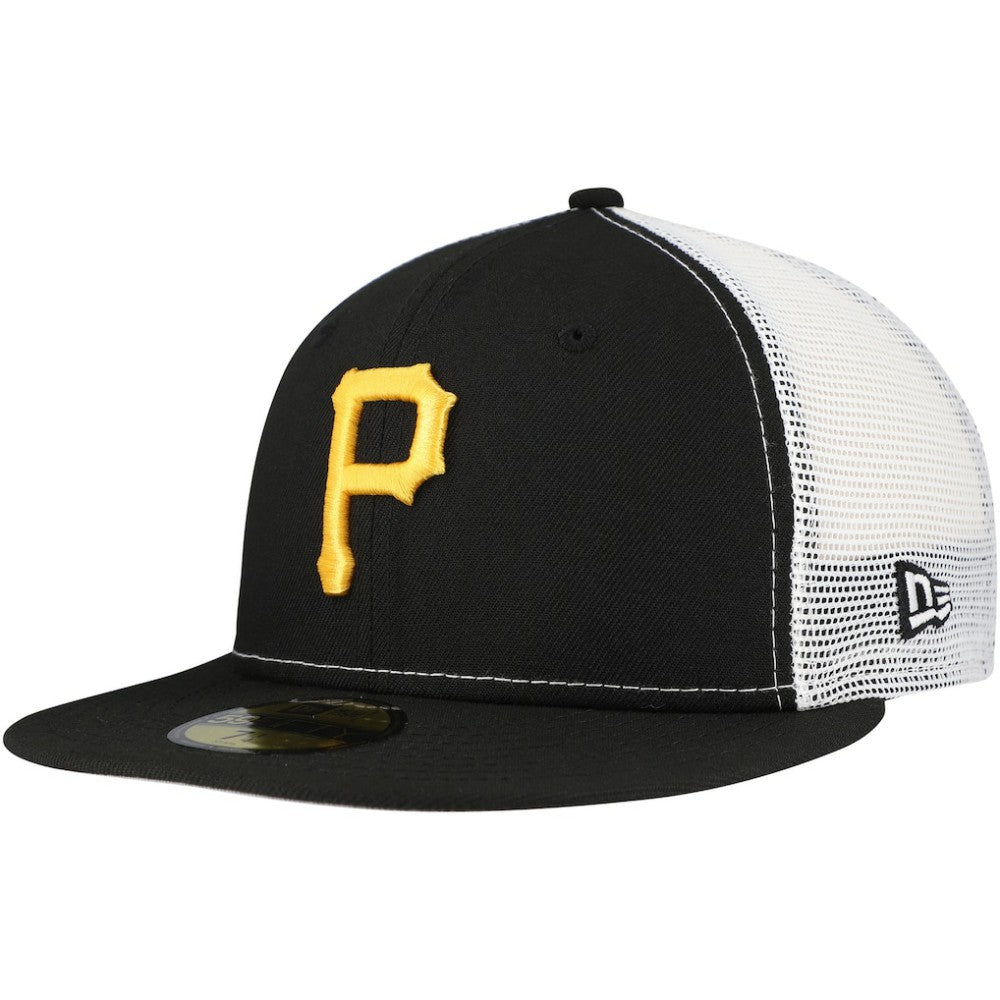 Pittsburgh Pirates New Era Team Color 59FIFTY Trucker Fitted Hat - MLB