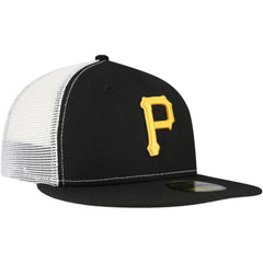 Pittsburgh Pirates New Era Team Color 59FIFTY Trucker Fitted Hat - MLB