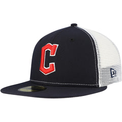Cleveland Guardians New Era Team Color 59FIFTY Trucker Fitted Hat - MLB