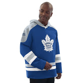 Toronto Maple Leafs Starter Hockey Pullover Hoodie - Blue/Gray - NHL