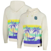 Seattle Kraken Margaritaville Island Dream Peached Pullover Hoodie - Cream - NHL