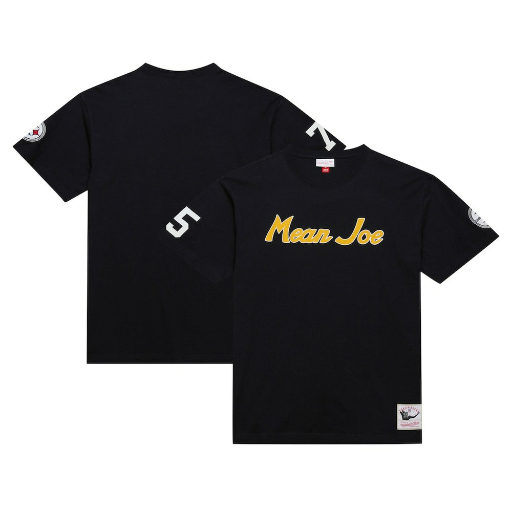 Joe Greene Pittsburgh Steelers Retired Player Nickname T-Shirt Black | Mitchell & Ness