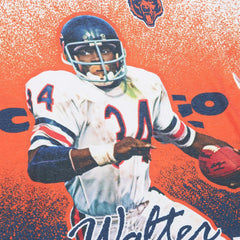 Walter Payton Chicago Bears Burst Retired Player T-Shirt Gray | Mitchell & Ness
