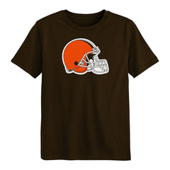 Cleveland Browns Preschool Primary Logo T-Shirt Brown | NFL