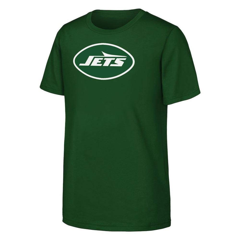 New York Jets Outerstuff Youth Primary Logo T-Shirt Green | NFL