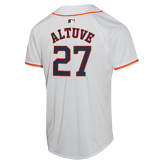 Jose Altuve Houston Astros Nike Youth Home Game Player Jersey - MLB