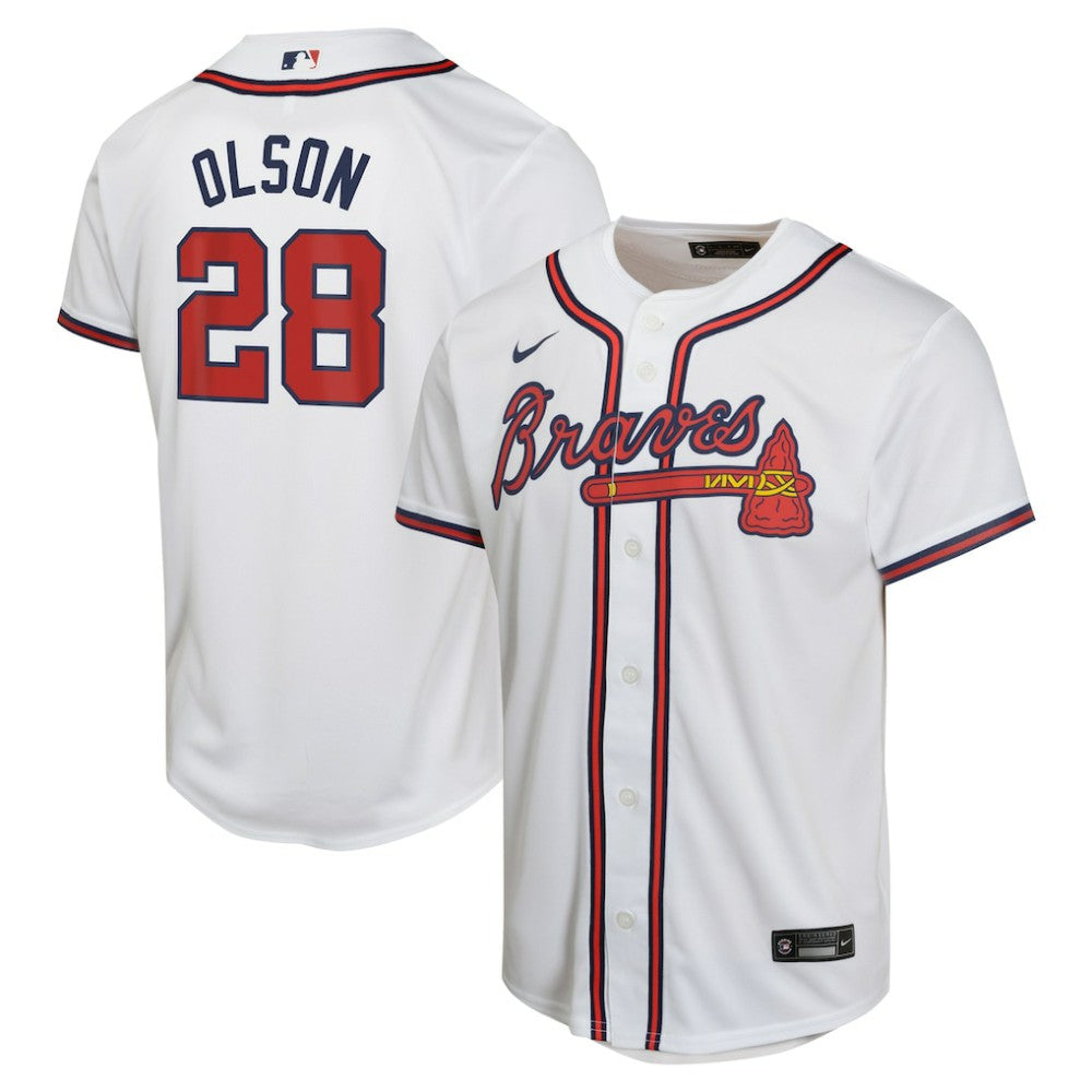 Matt Olson Atlanta Braves Nike Youth Home Game Player Jersey - MLB