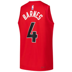 Scottie Barnes Toronto Raptors Youth Swingman Jersey Icon Edition Red - NBA