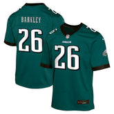 Saquon Barkley Philadelphia Eagles Youth Game Jersey Green | Nike for Sale