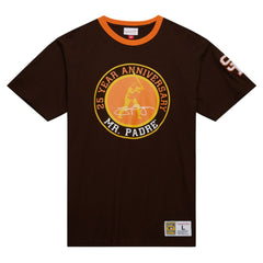 San Diego Padres Mitchell & Ness Cooperstown Collection Player Legends Ringer T-Shirt - MLB