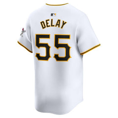 Jason Delay Pittsburgh Pirates Nike Home Limited Player Jersey - MLB